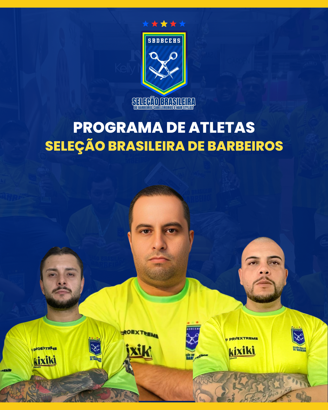 Plano de Carreira Atletas Seleção Brasileira de Barbeiros
